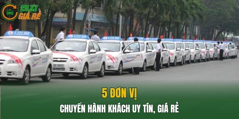 5 đơn vị vận chuyển hành khách uy tín, giá rẻ