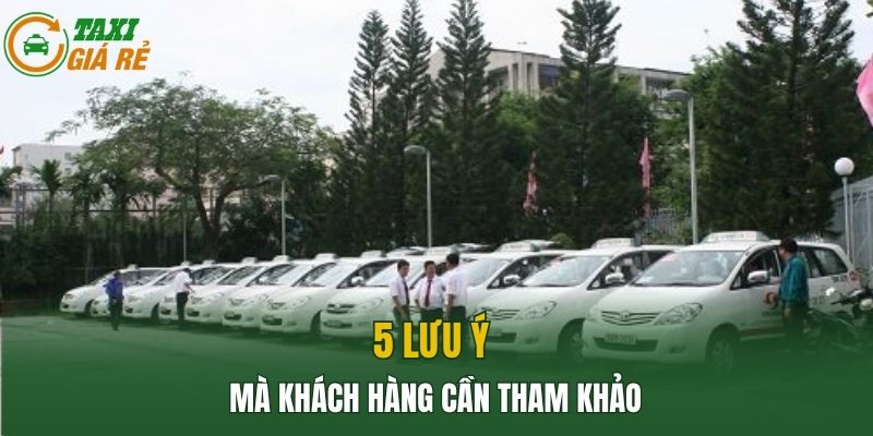 5 lưu ý mà khách hàng cần tham khảo