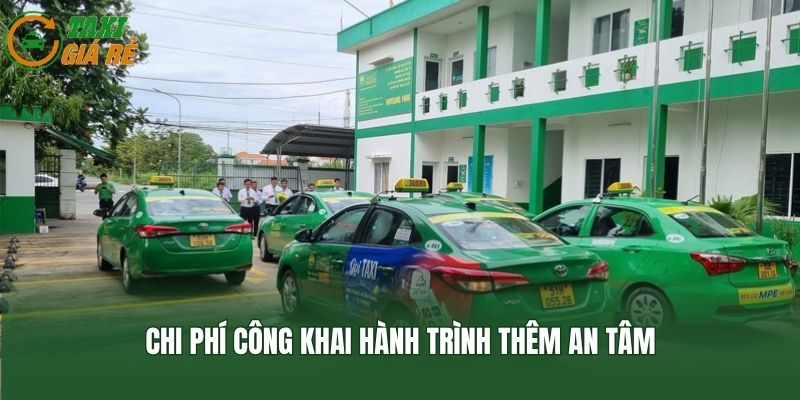 Chi phí công khai hành trình thêm an tâm
