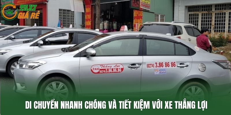 Di chuyển nhanh chóng và tiết kiệm với xe Thắng Lợi