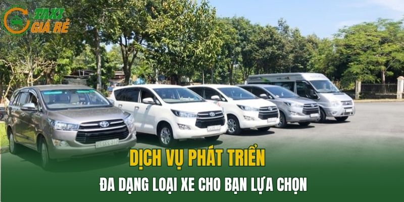 Dịch vụ phát triển đa dạng loại xe cho bạn lựa chọn 