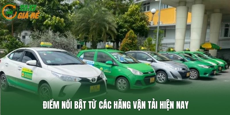 Điểm nổi bật từ các hãng vận tải hiện nay