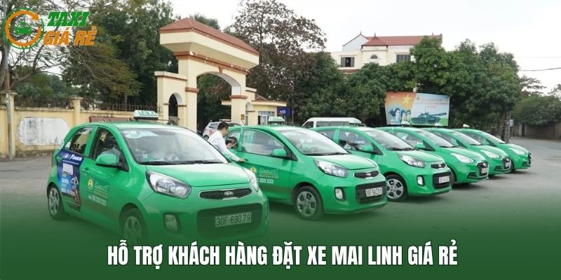 Hỗ trợ khách hàng đặt xe Mai Linh giá rẻ