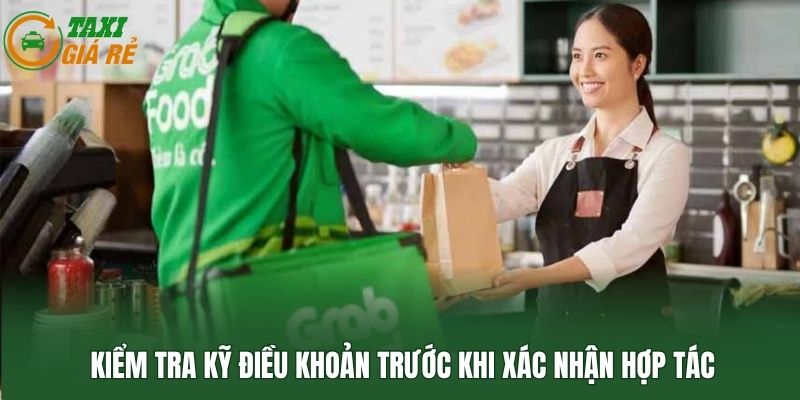 Kiểm tra kỹ điều khoản trước khi xác nhận hợp tác