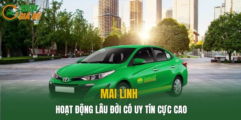 Mai Linh hoạt động lâu đời có uy tín cực cao