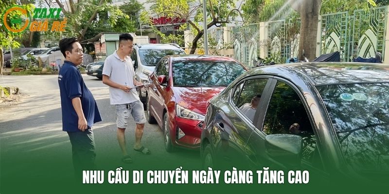 Nhu cầu di chuyển ngày càng tăng cao