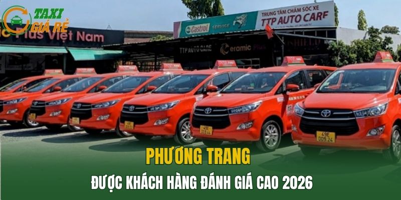 Phương Trang được khách hàng đánh giá cao 2026