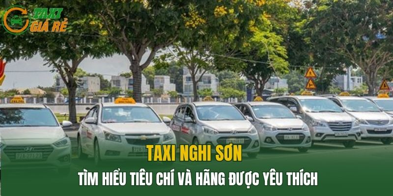 Taxi Nghi Sơn