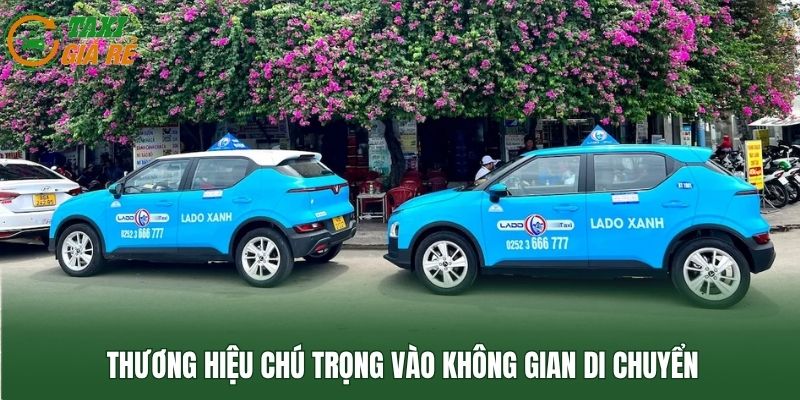 Thương hiệu chú trọng vào không gian di chuyển