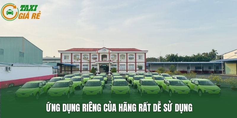 Ứng dụng riêng của hãng rất dễ sử dụng